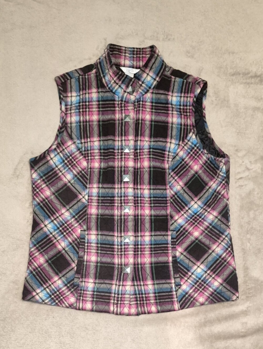 Christopher & Banks Quilted Vest Size Small